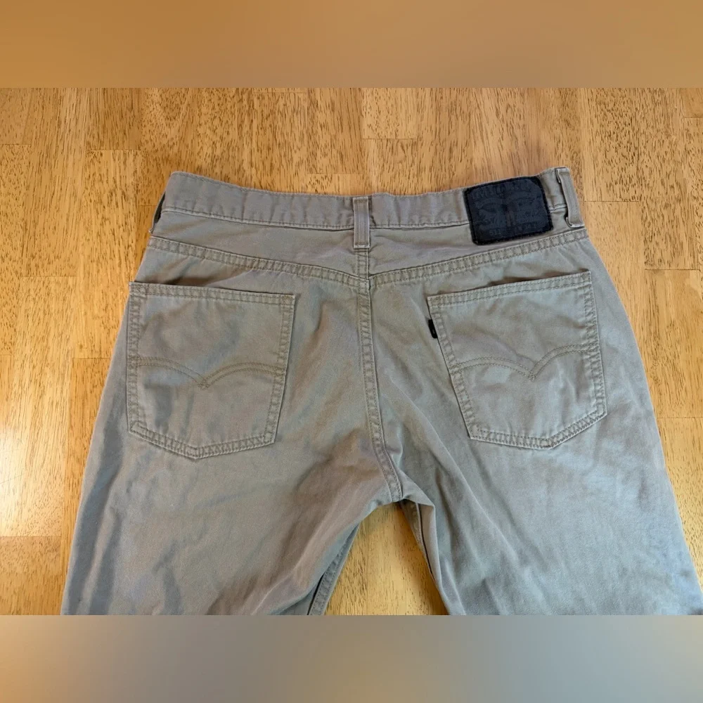 Levi’s 511 Men’s Jeans Light Wash Tan Size 34x30 100% Cotton